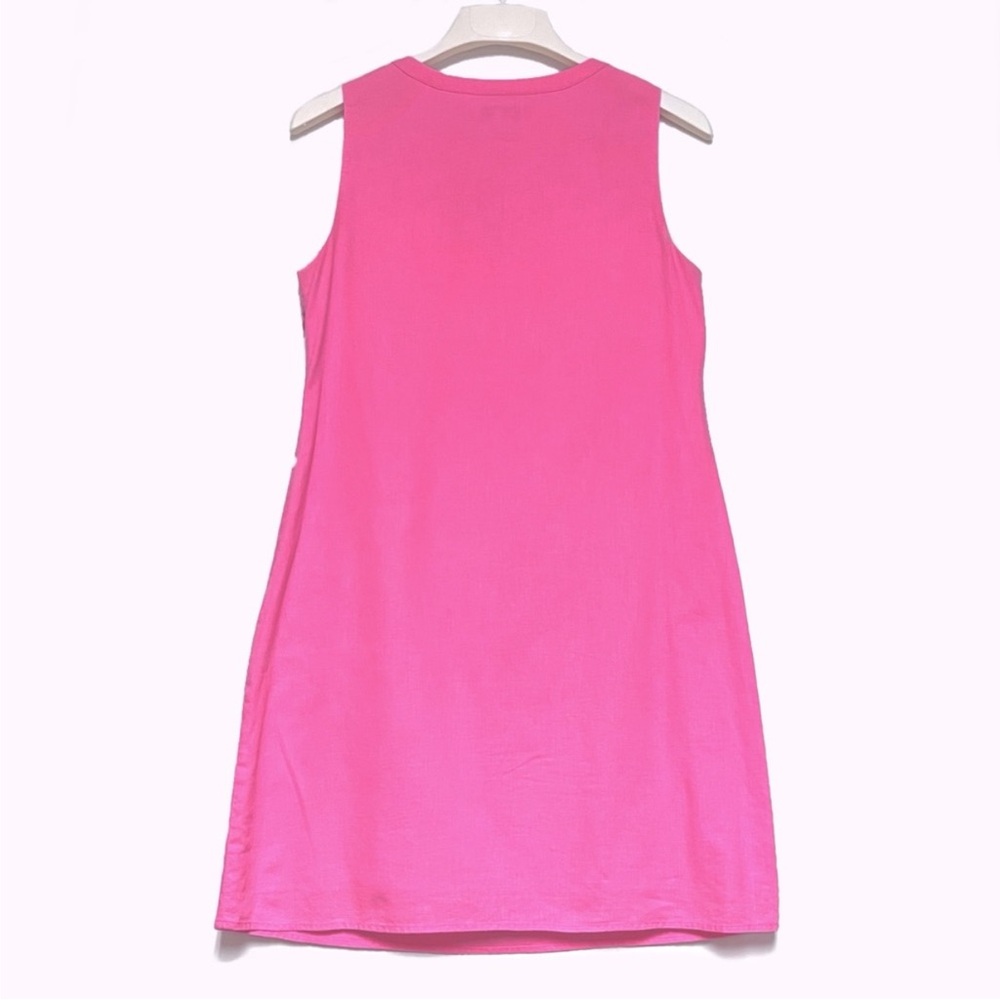 Vineyard Vines EUC Pink Shift Dress Size 10 - Picture 2 of 6